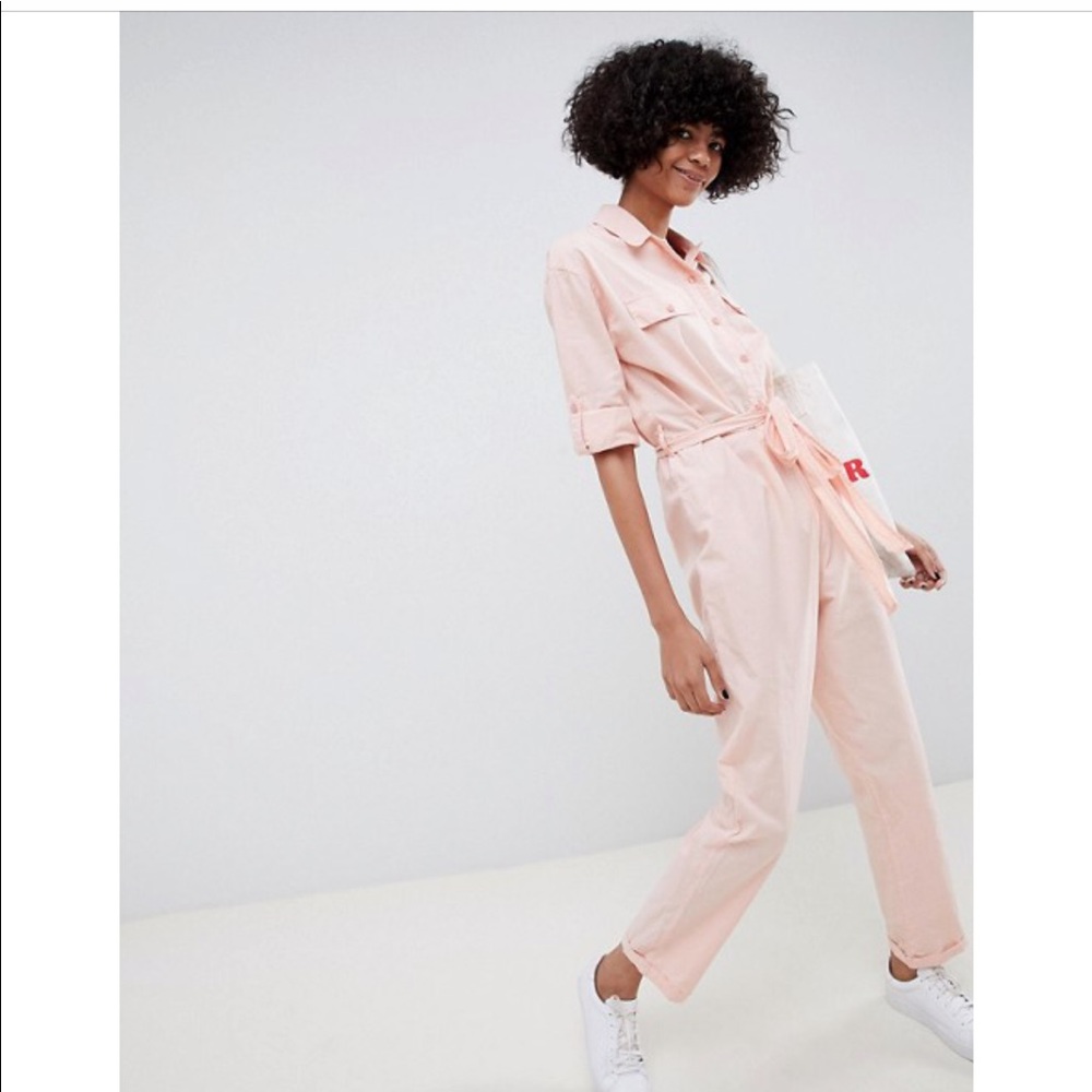 Pink ASOS Boilersuit - 2